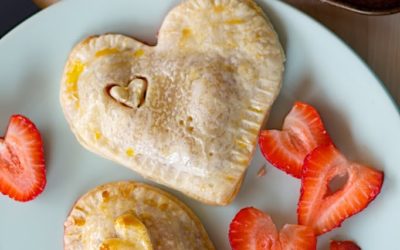 perfect mini strawberry pies for my valentine